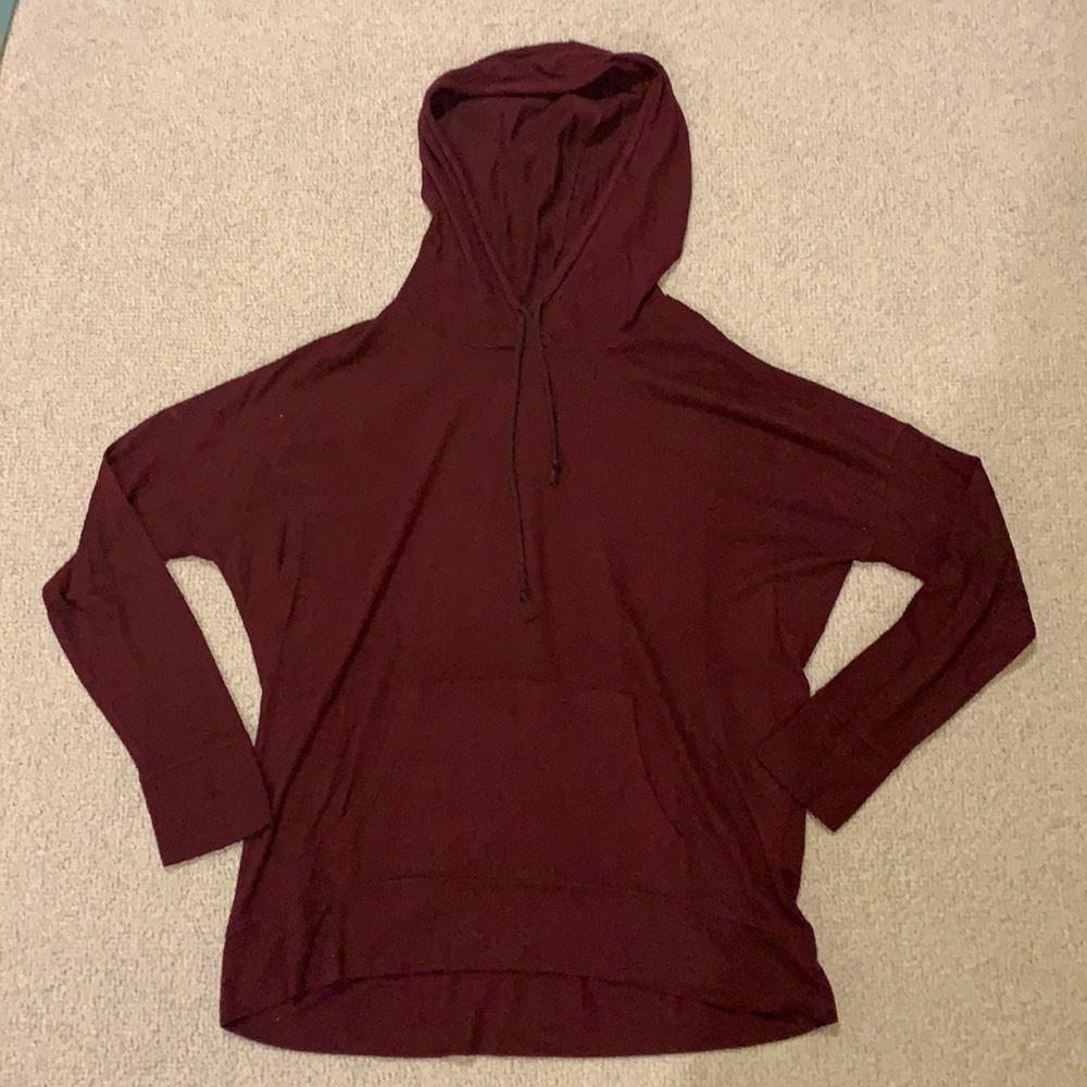 American Eagle Outfitters Maroon Hoodie